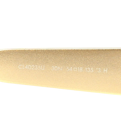 Celine Metal Triomphe 01 Sunglasses CL40235U Gold Green 5 of 7