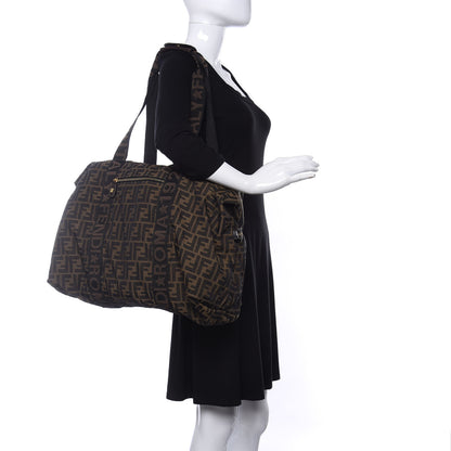 Fendi Zucca Shopping Tote Tobacco 2 of 8