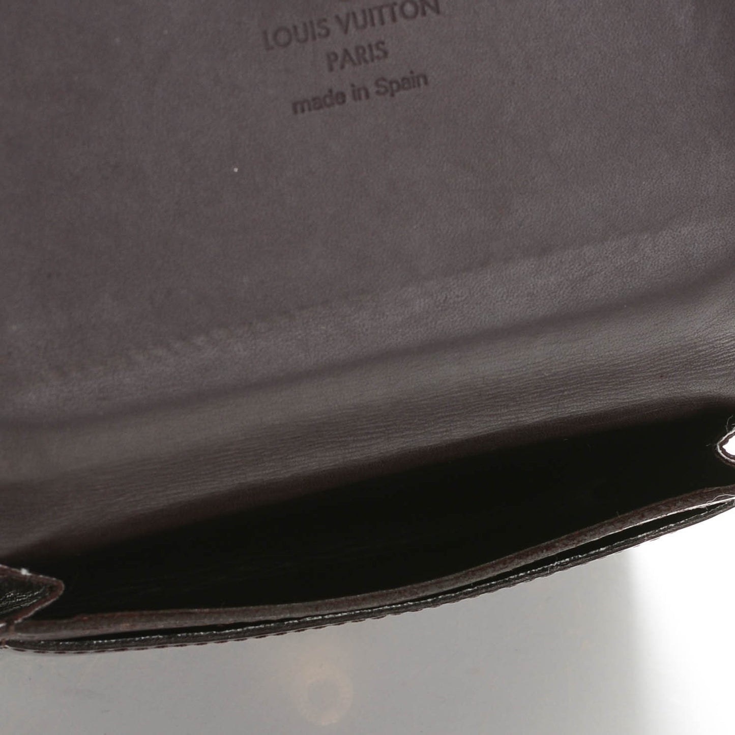 Vernis Business Card Holder Amarante