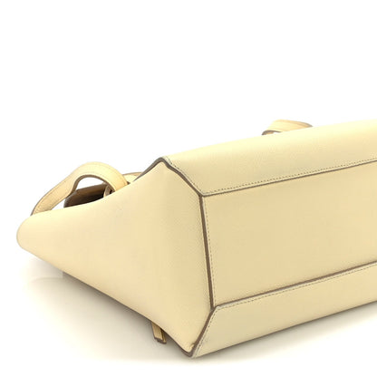 Celine Grained Calfskin Nano Belt Bag Linen 7 of 8
