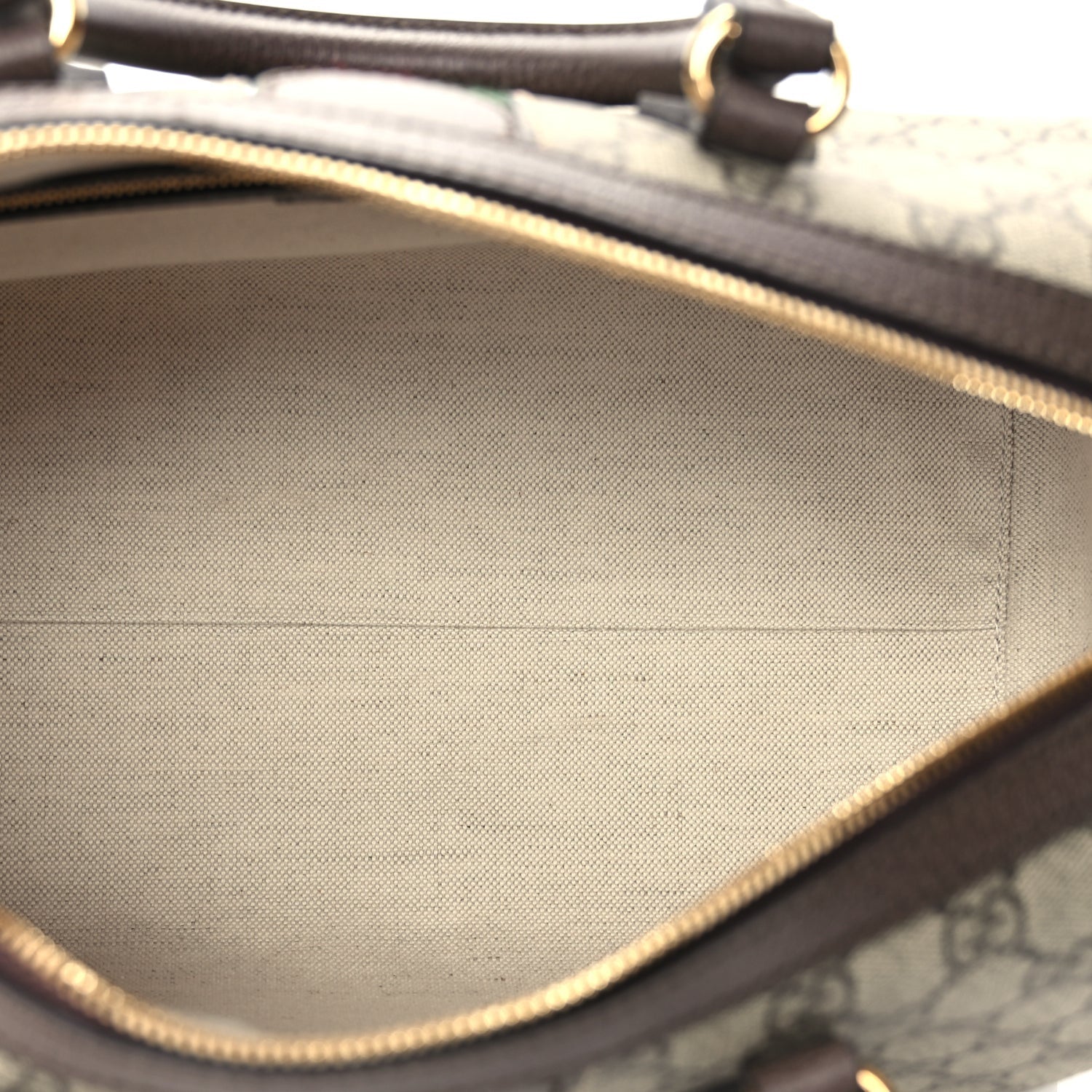 Gucci GG Supreme Monogram Web Large Ophidia Boston Bag Beige Ebony 4 of 9