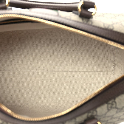 Gucci GG Supreme Monogram Web Large Ophidia Boston Bag Beige Ebony 4 of 9