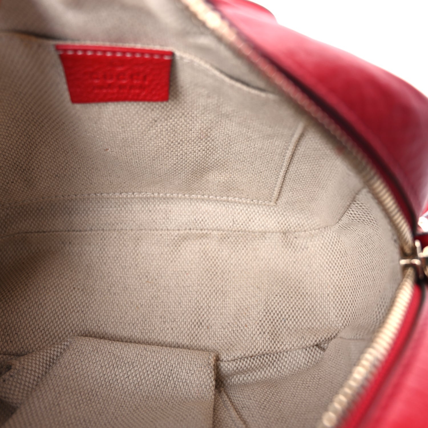 Louis Vuitton Pebbled Calfskin Small Soho Disco Bag Vibrant Red 4 of 8