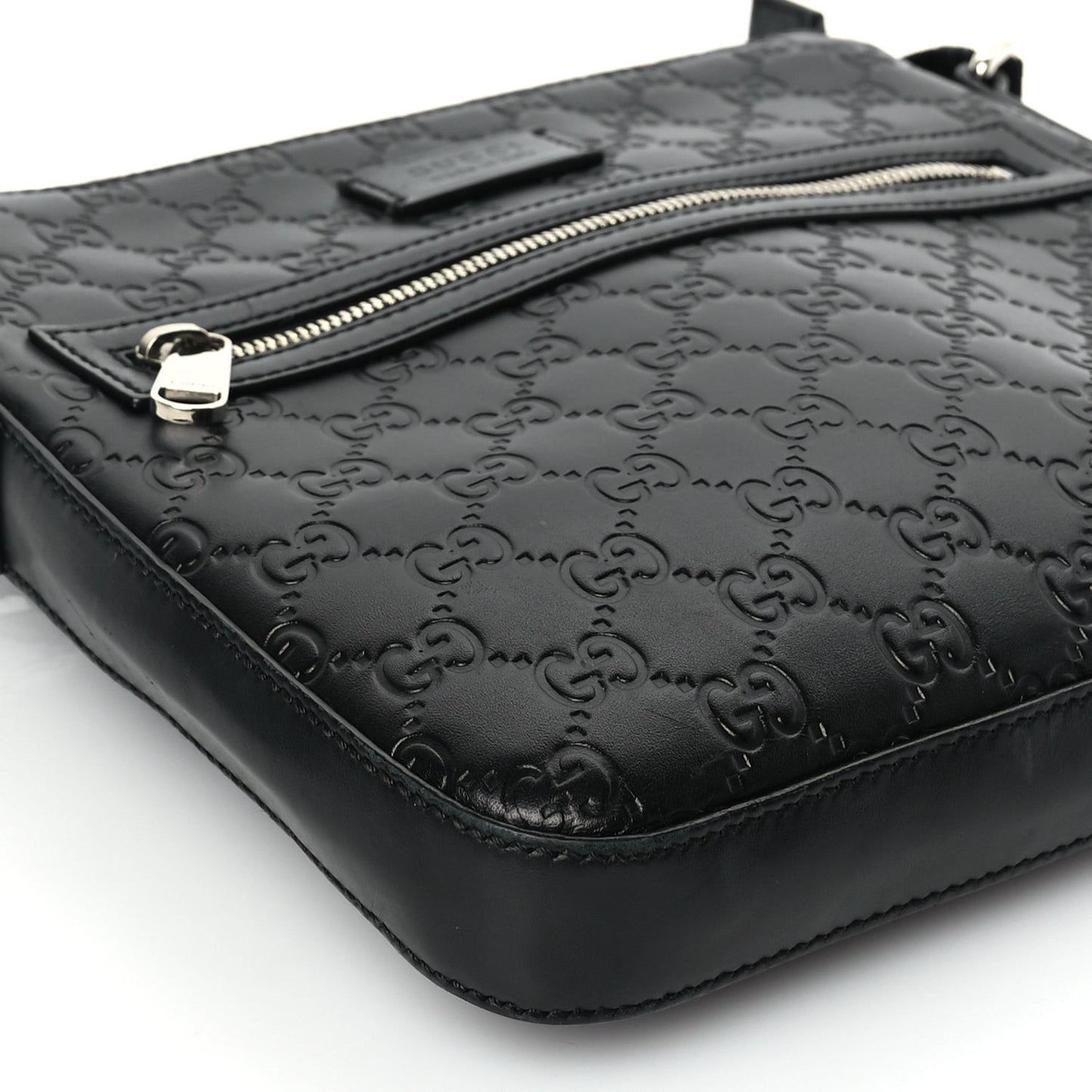 ssima Signature Small Messenger Bag Black