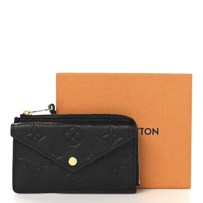 Louis Vuitton Empreinte Recto Verso Card Holder Black 7 of 7