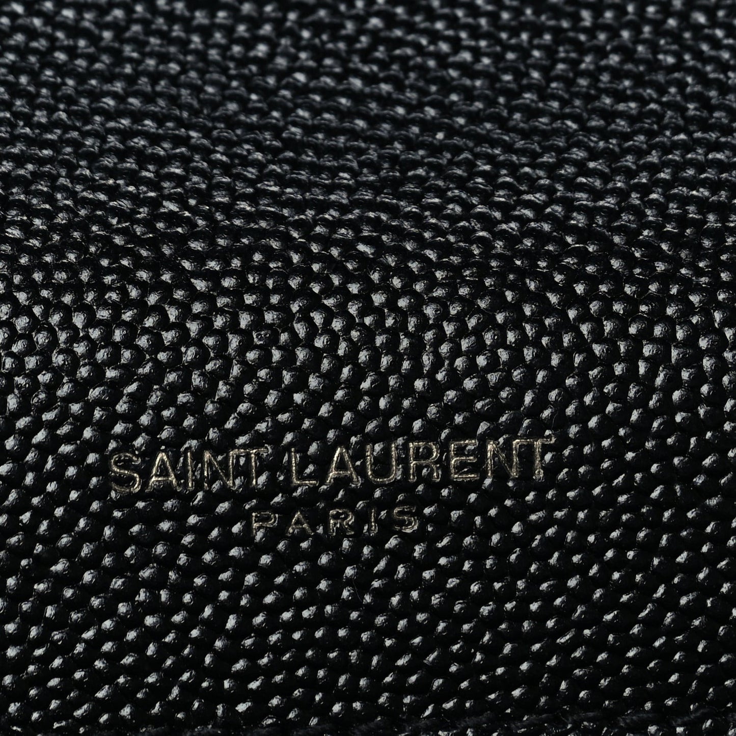 Grain De Poudre Small Monogram Monochrome Kate Satchel  Black