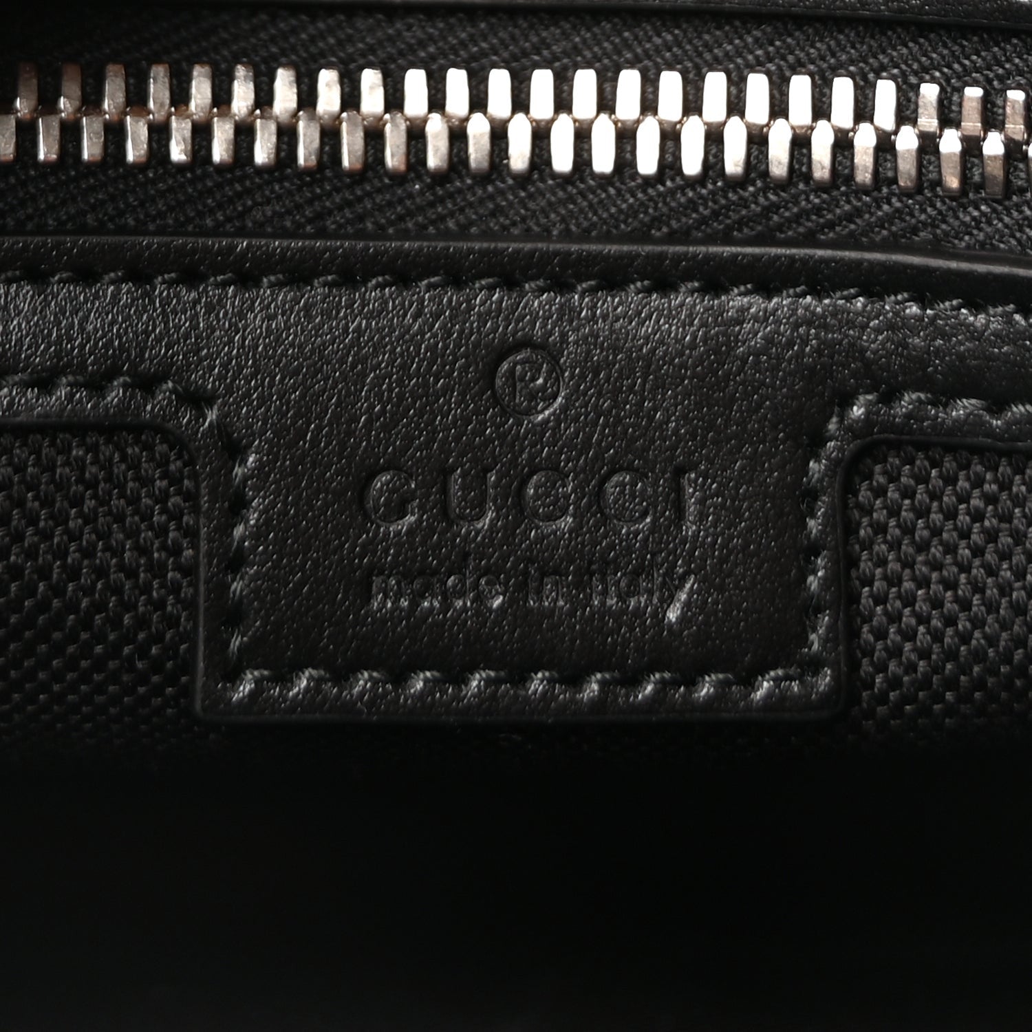 Gucci Soft GG Supreme Monogram Web Belt Bag Black Grey 5 of 8