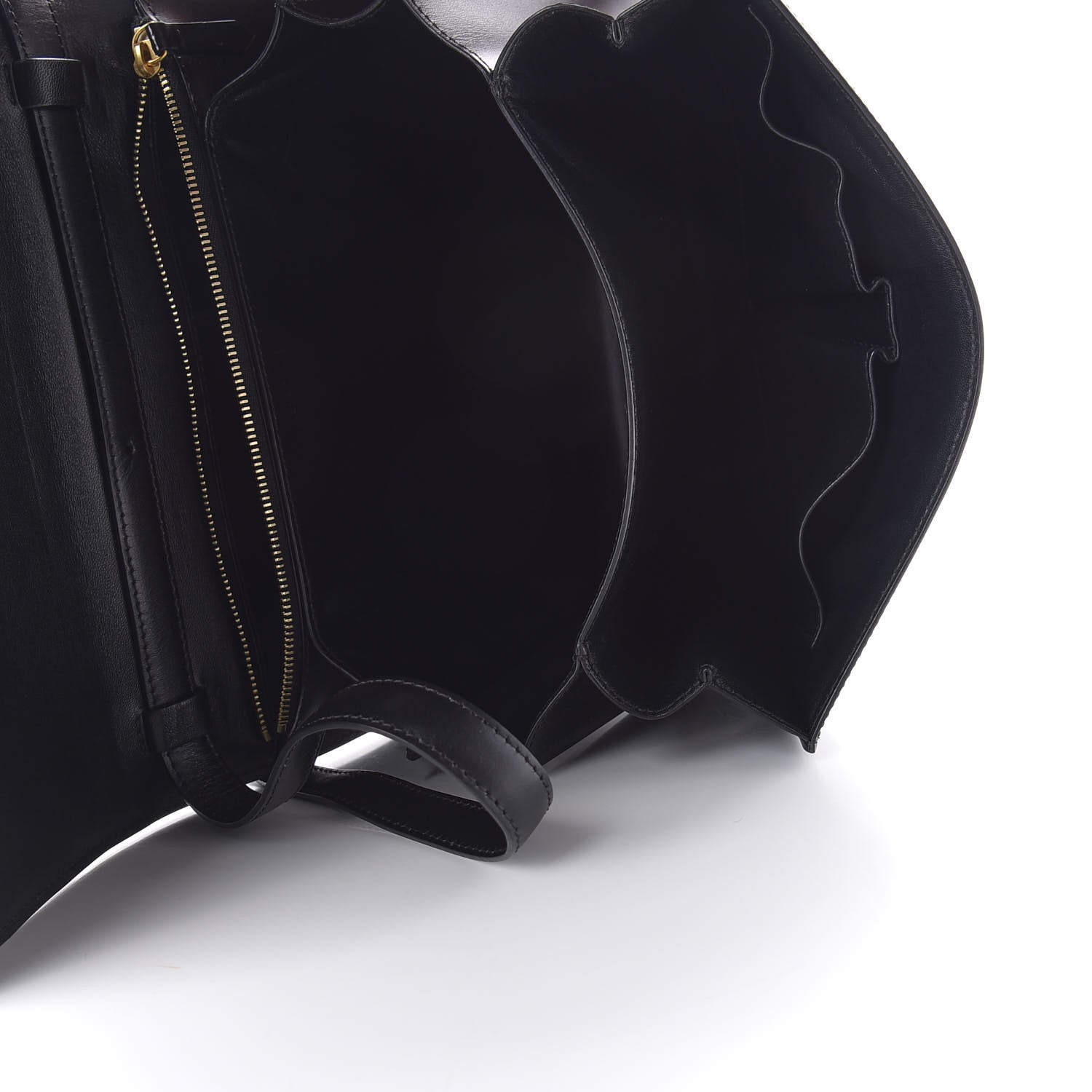 Celine Box Calfskin Medium Classic Box Flap Bag Black 5 of 8