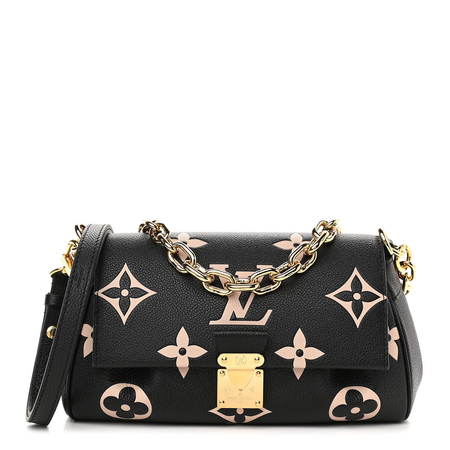 Louis Vuitton Empreinte Monogram Giant Favorite Black Beige 1 of 9