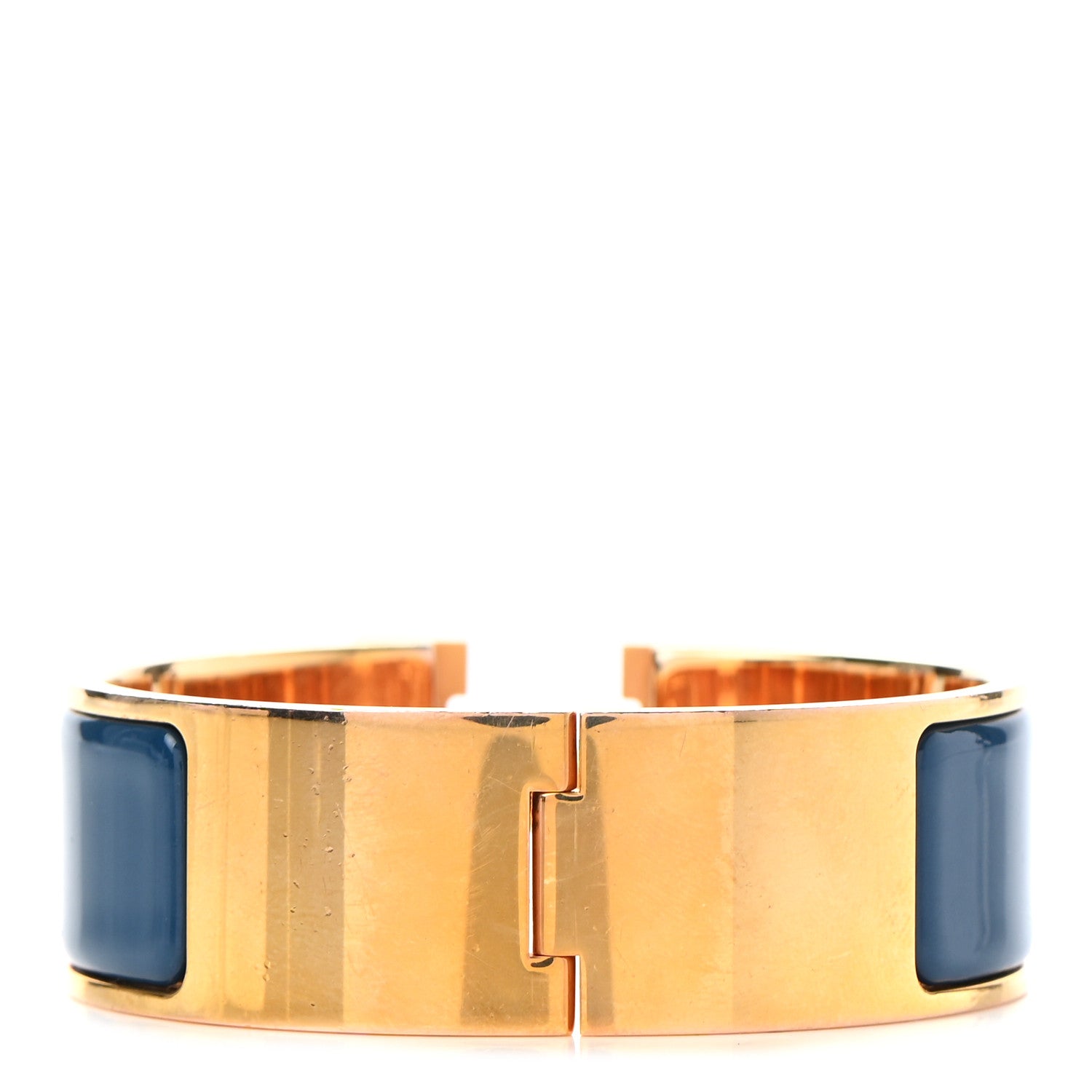 Hermes Enamel Wide Clic Clac H Bracelet PM Violet 3 of 4