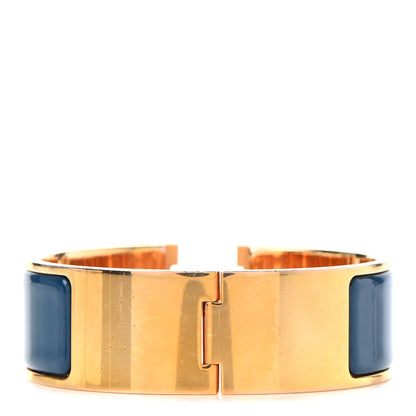 Hermes Enamel Wide Clic Clac H Bracelet PM Violet 3 of 4