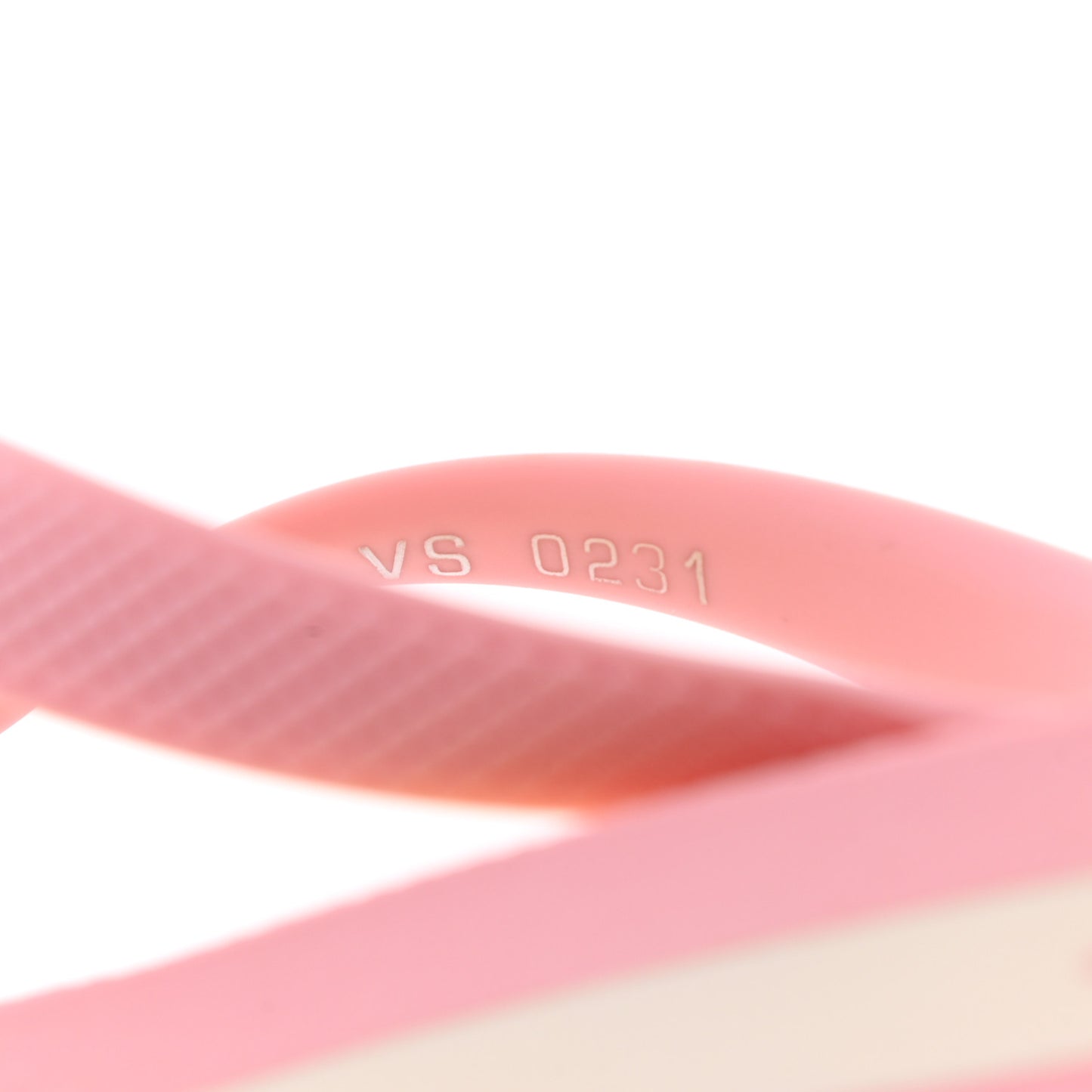 Rubber Arcade Flat Thong Sandals 37 Rose