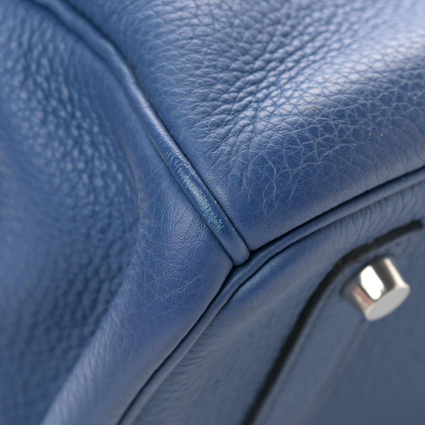 Togo Birkin 35 Bleu Brighton