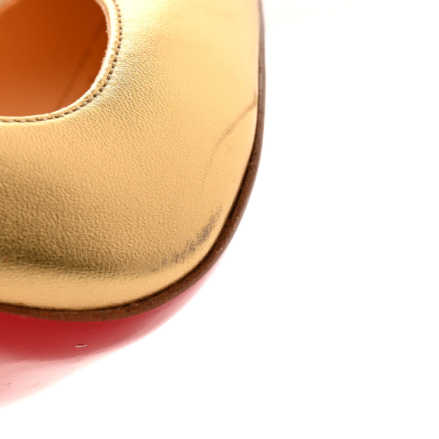 Metallic Calfskin So Kate 120 Pumps 39.5 Gold