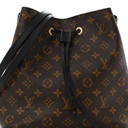 Louis Vuitton Monogram Neonoe MM Black 8 of 10