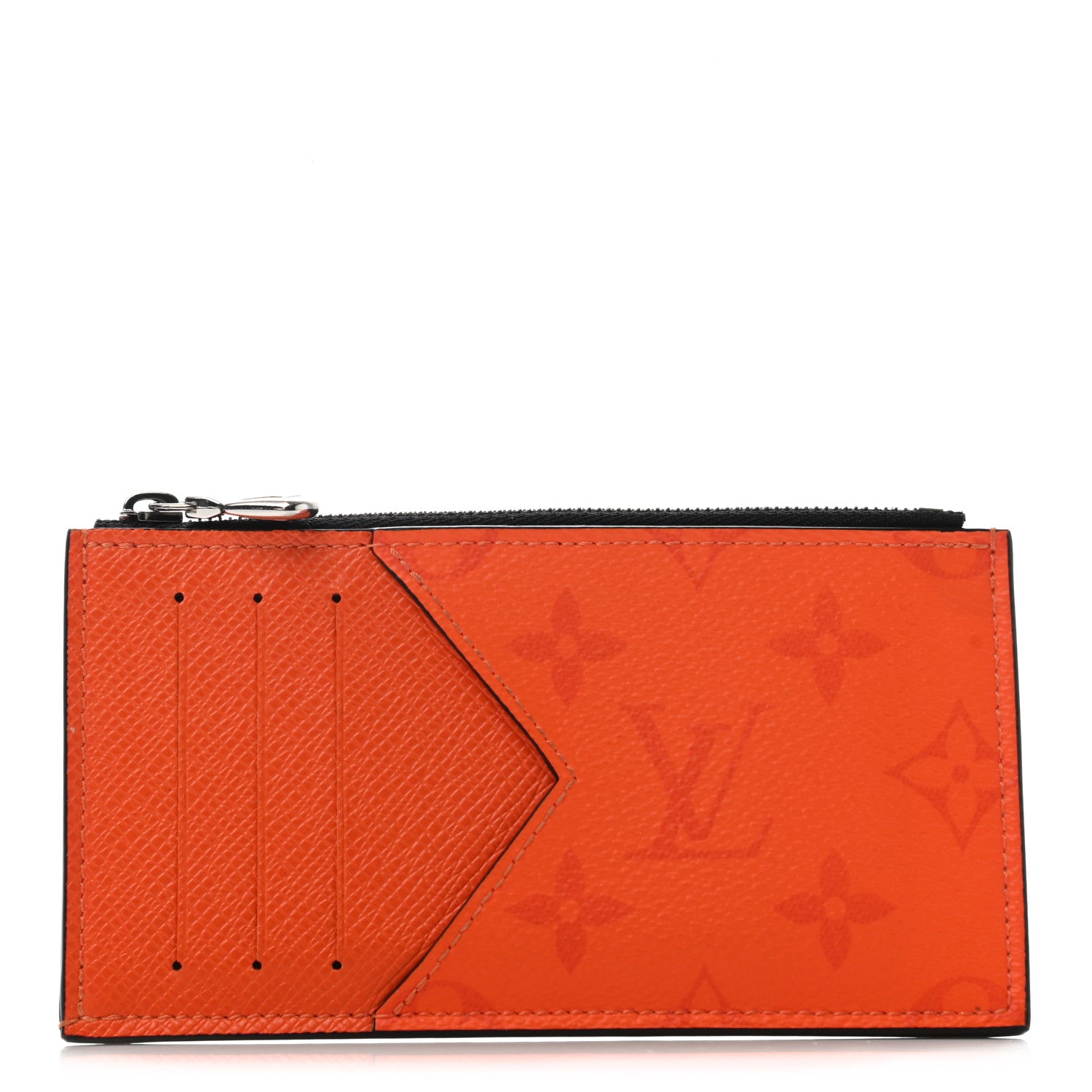 Louis Vuitton Taigarama Coin Card Holder Orange 1 of 7