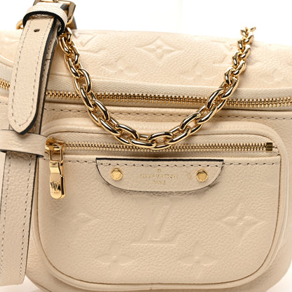 Louis Vuitton Empreinte Mini Bumbag Cream 7 of 9