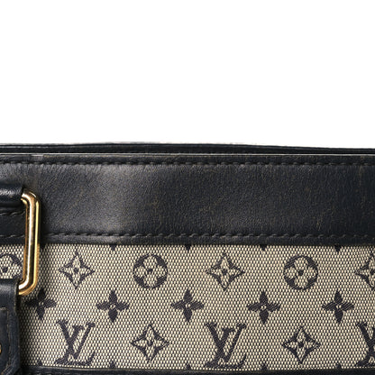 Louis Vuitton Mini Monogram Lucille PM Navy 10 of 12