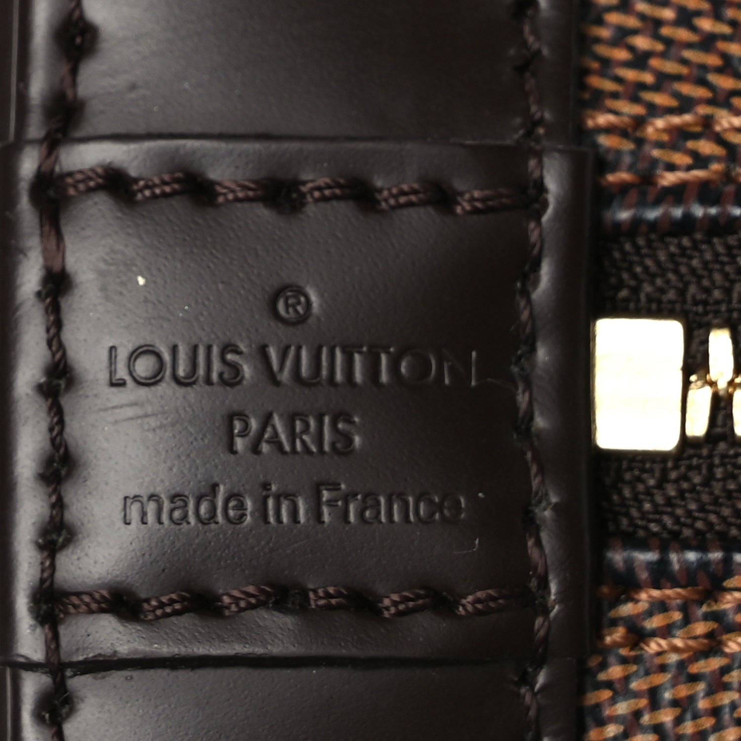 Louis Vuitton Damier Ebene Alma BB 5 of 8