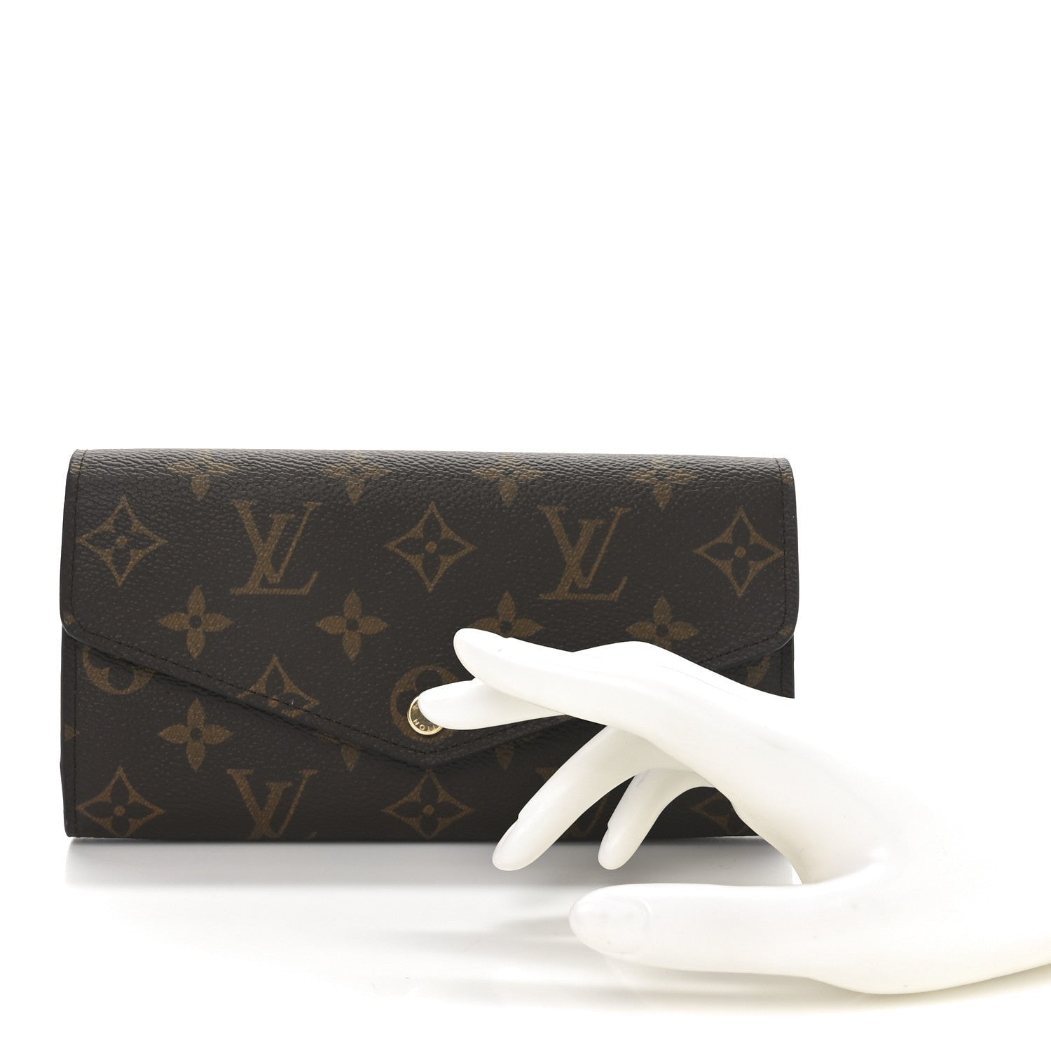 Louis Vuitton Monogram Sarah Wallet NM 2 of 7
