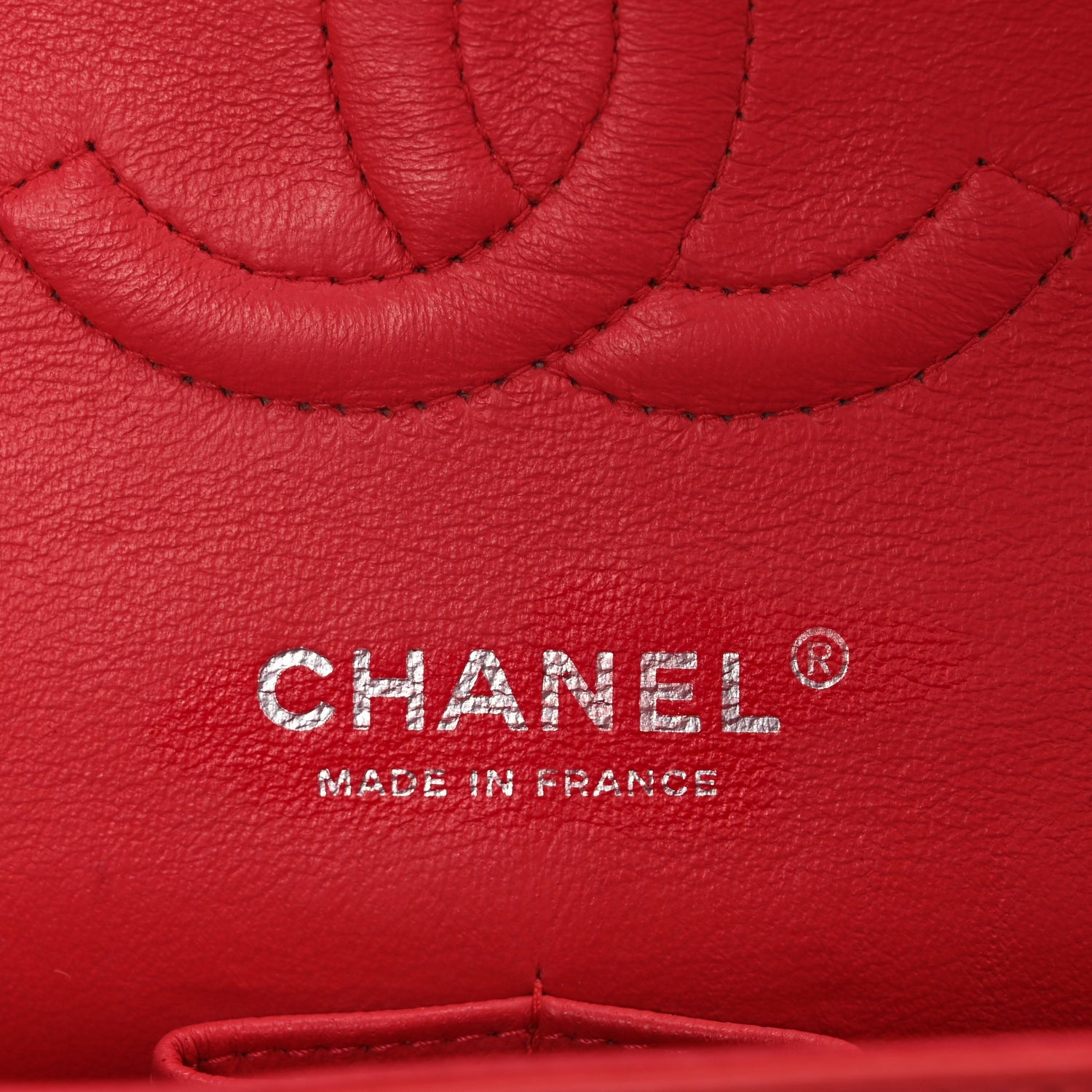 Chanel Patent Calfskin Quilted Medium Double Flap Dark Pink 5 of 9