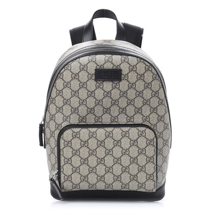 Gucci GG Supreme Monogram Small Eden Day Backpack Black 1 of 11