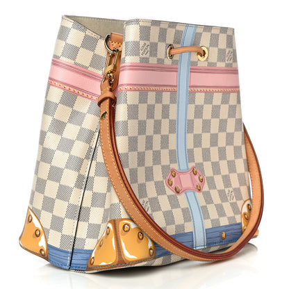 Louis Vuitton Damier Azur Summer Trunks Neonoe 3 of 17