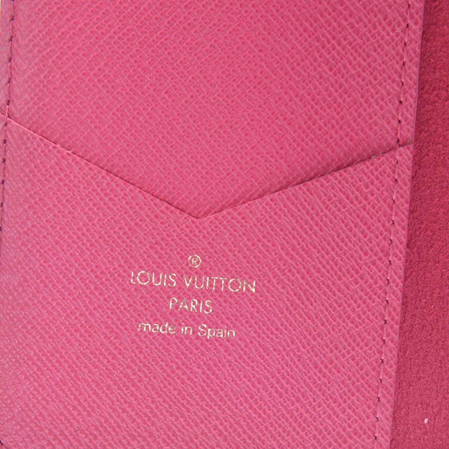 Monogram iPhone X Folio Case Rose Pop