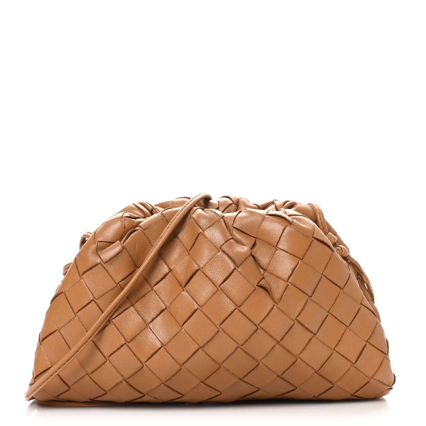 Nappa Intrecciato The Mini Pouch Carmel