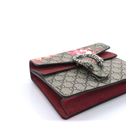 Gucci GG Supreme Monogram Blooms Mini Dionysus Shoulder Bag Beige Multicolor Dry Rose 7 of 8