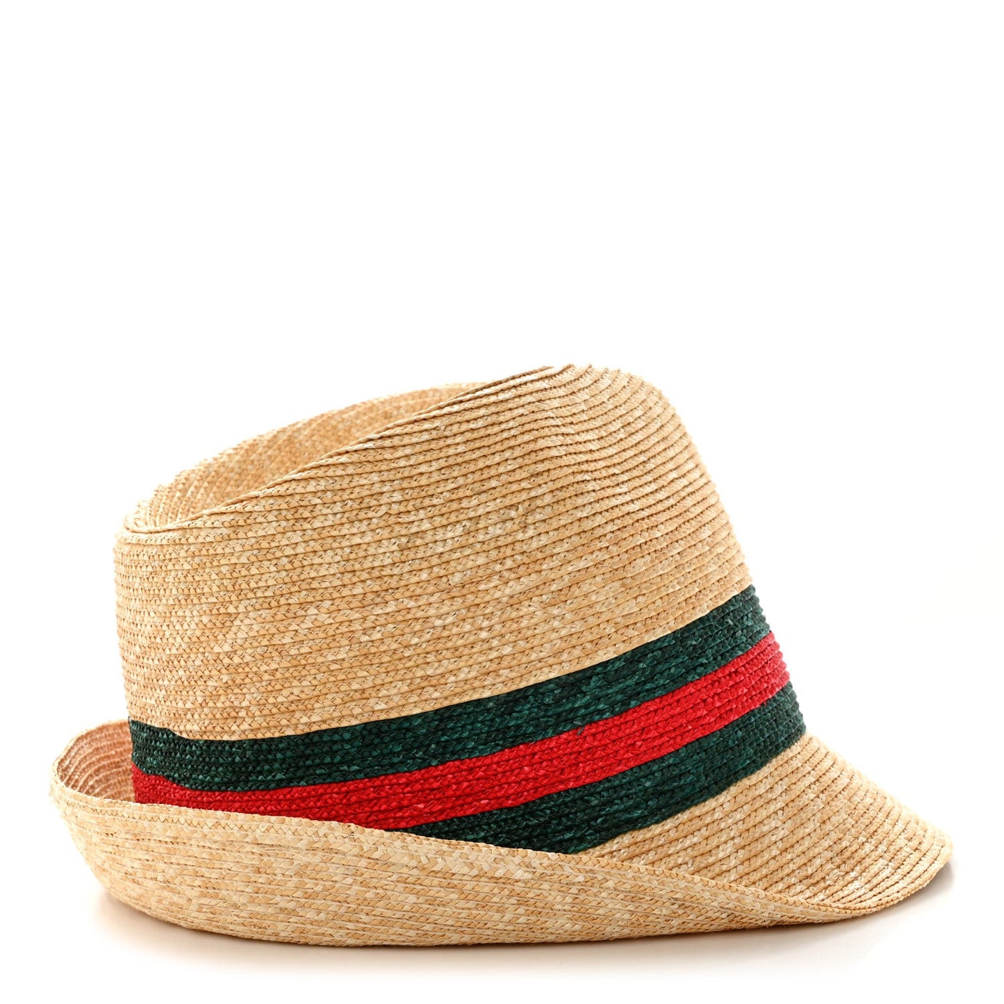 Abaca Straw Web Fedora Hat XS