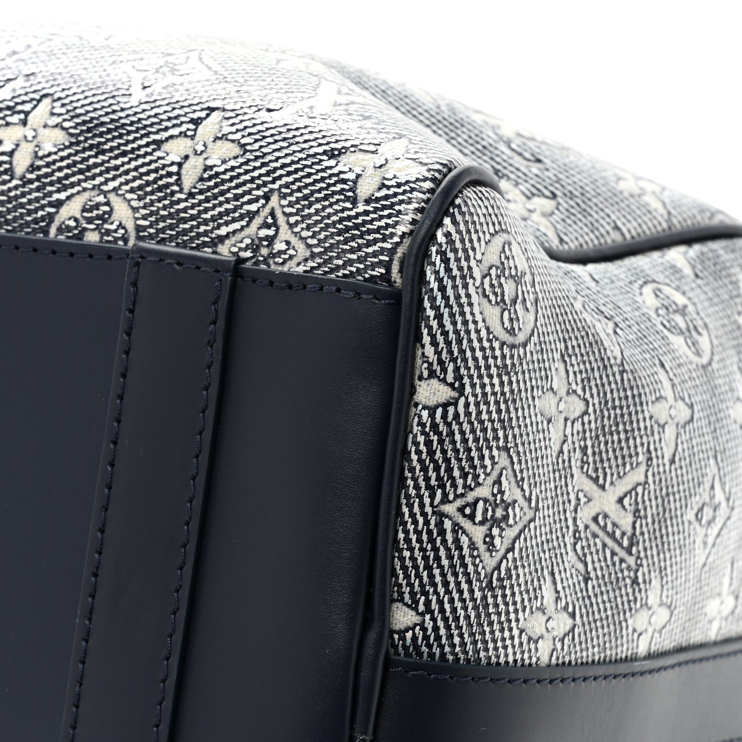 Louis Vuitton Monoglam Keepall 45 Blue 13 of 13