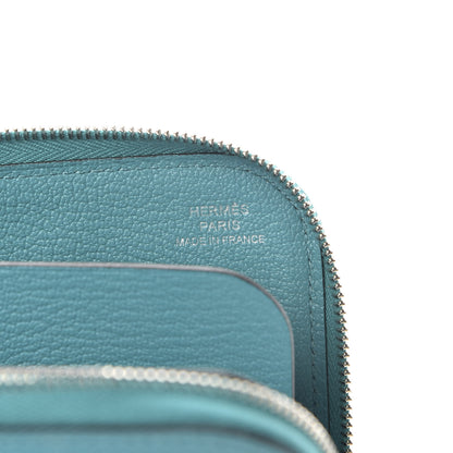 Hermes Epsom Remix Duo Wallet Bleu Atoll 8 of 11