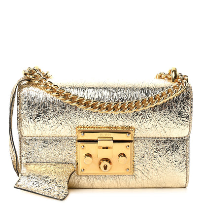 Gucci Galassia Small Padlock Shoulder Bag Platino 1 of 10