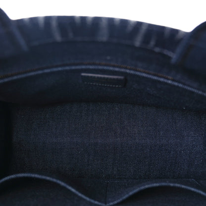 Christian Dior Canvas Calfskin Embroided Medium Miss Dior All Over Book Tote  Denim Multicolor 4 of 8