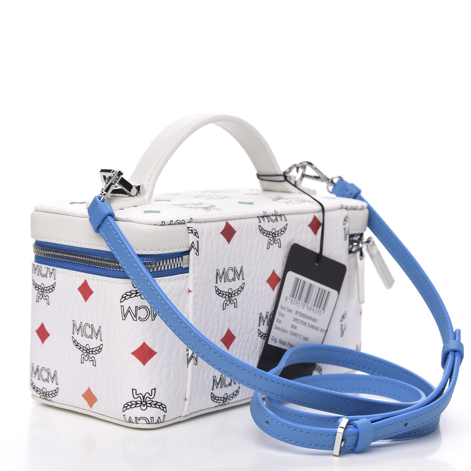 MCM Visetos Rockstar Vanity Case White 3 of 8