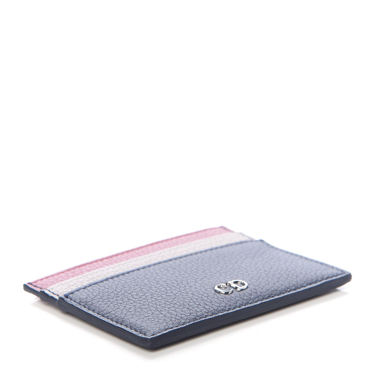 Christian Dior Homme Card Holder Blue Red 4 of 8