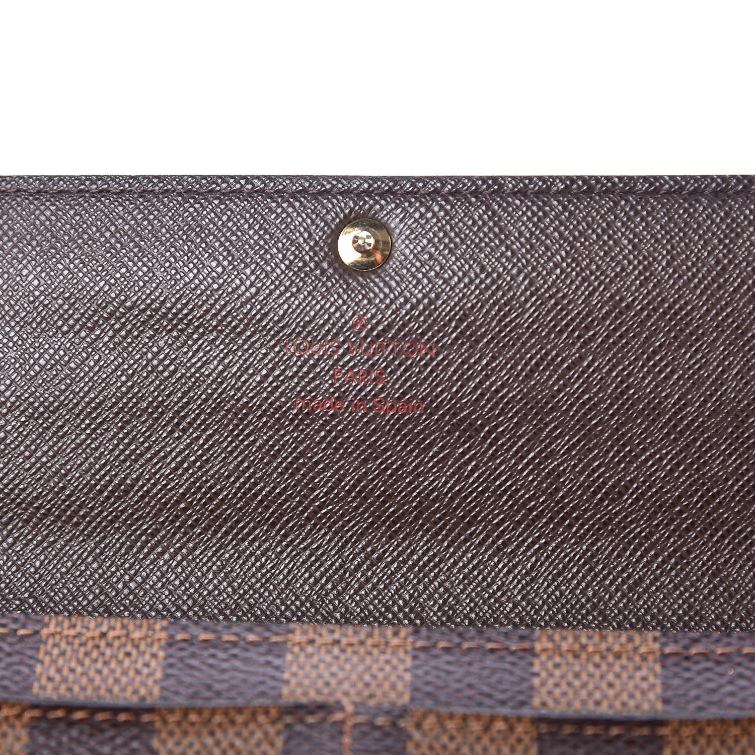Louis Vuitton Damier Ebene Sarah Wallet 7 of 13
