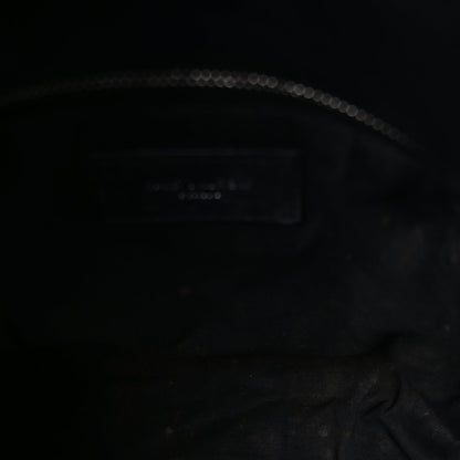Saint Laurent Lambskin Quilted Small Loulou Puffer Monogram Chain Satchel Black 4 of 8