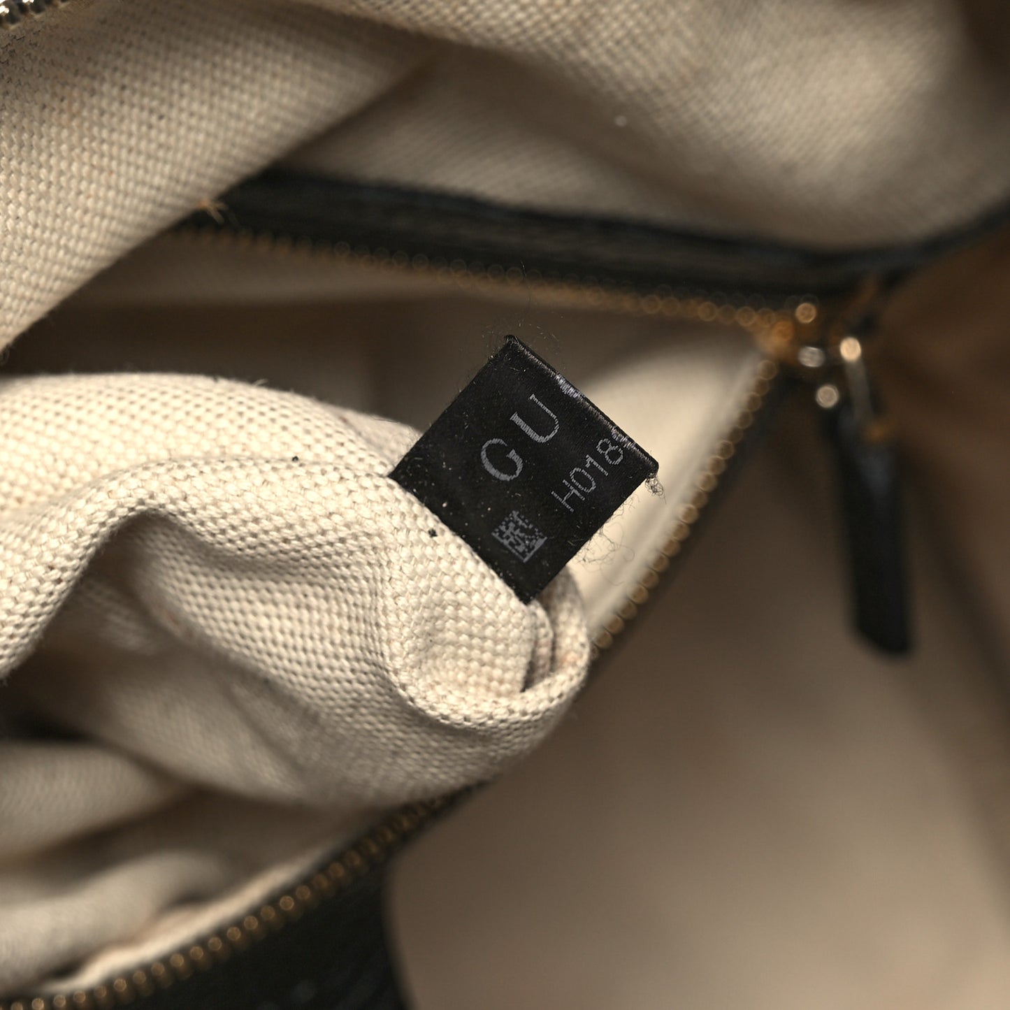 Calfskin Vintage Web Medium Boston Black