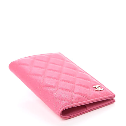 Chanel Caviar Quilted Passport Holder Pink 4 of 8