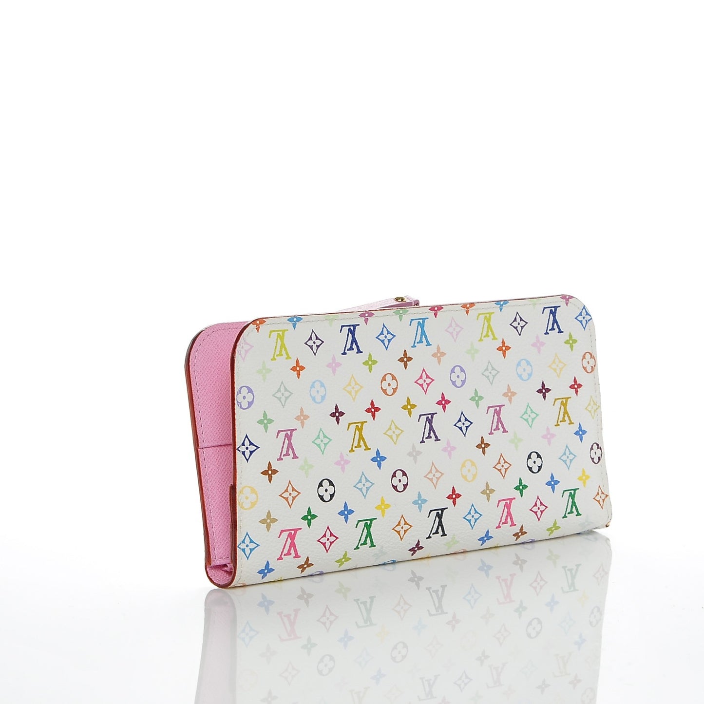 Monogram Multicolor Insolite Wallet White Litchi