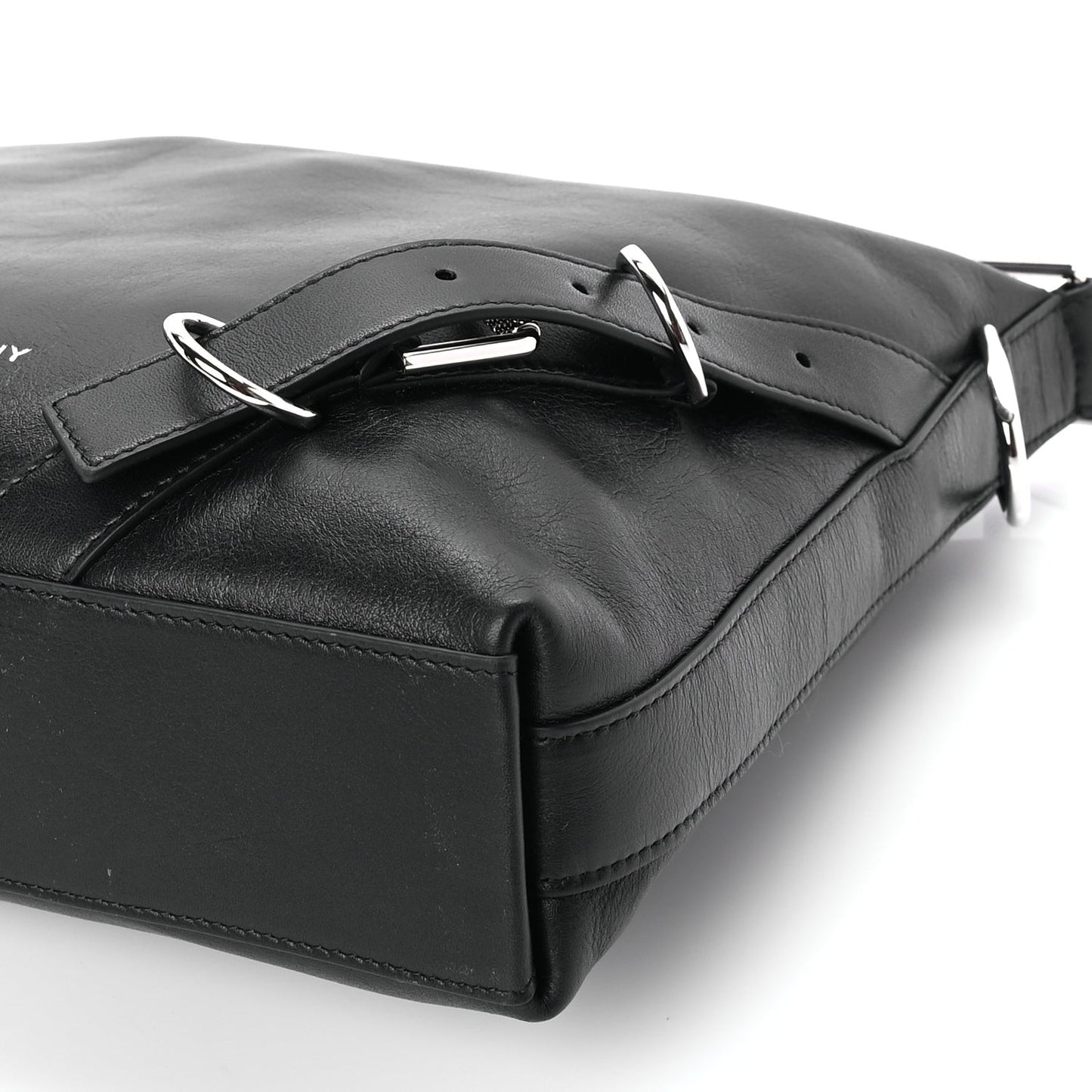 Calfskin Medium Voyou Bag  Black