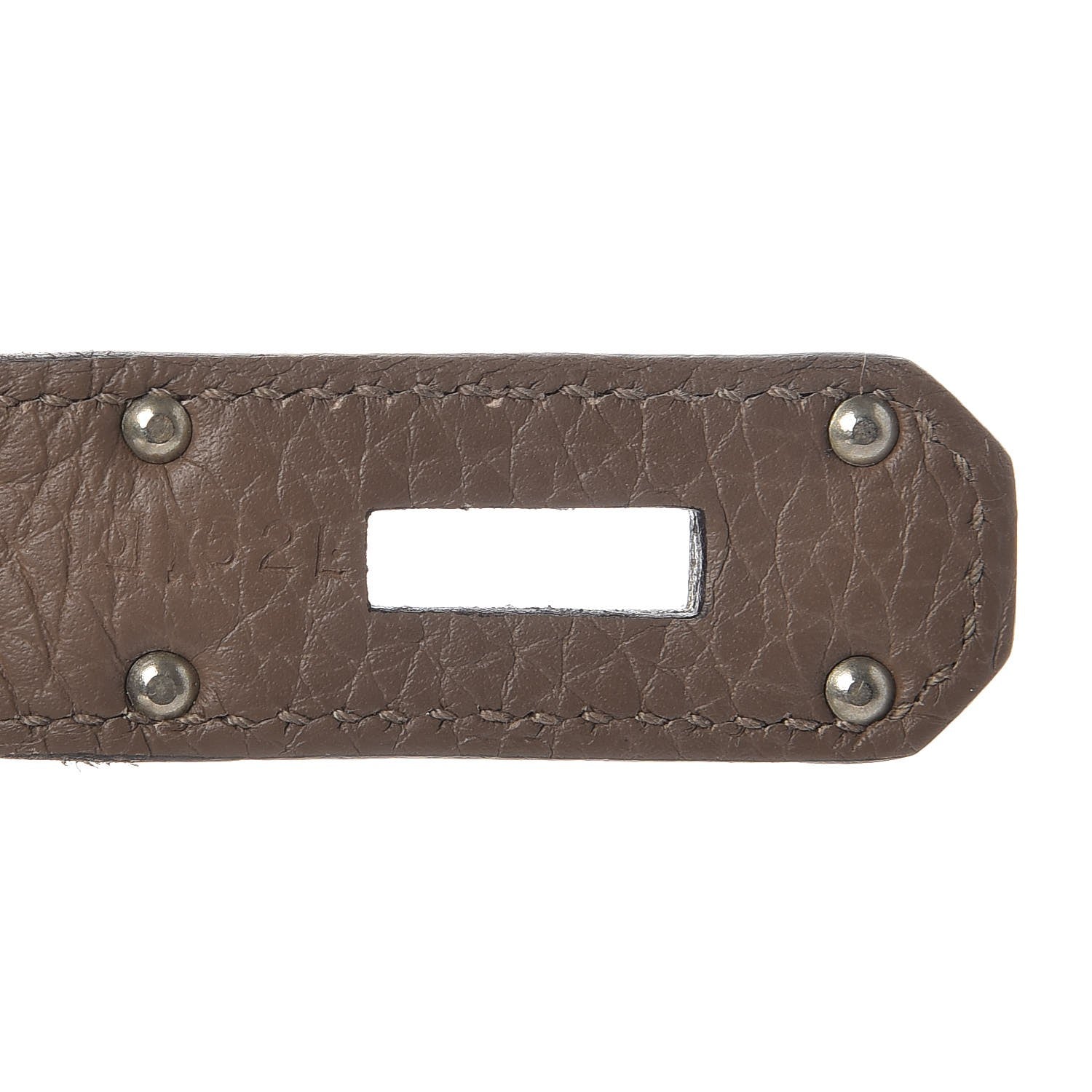 Hermes Taurillon Clemence Bicolor Jypsiere 34 Ardoise Gris Tourterelle 8 of 12