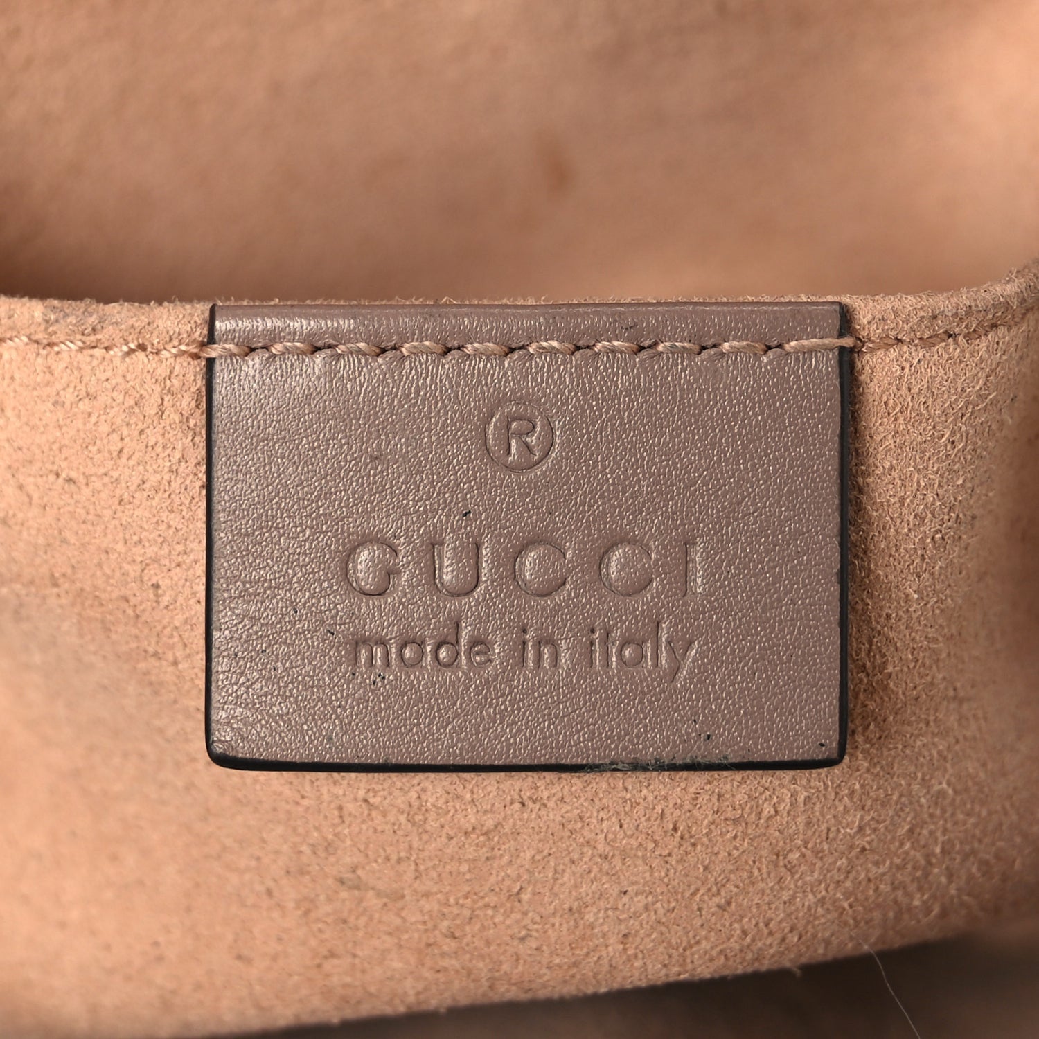 Gucci Calfskin Matelasse GG Marmont Belt Bag 85 34 Porcelain Rose 5 of 18