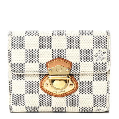 Louis Vuitton Damier Azur Joey Wallet 1 of 14