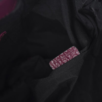 Burberry Heritage Grain Medium Woodbury Tote Dark Plum 6 of 10