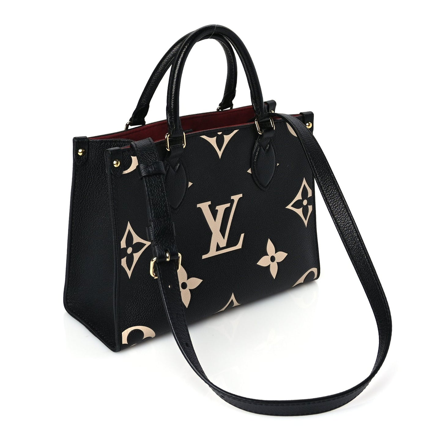 Empreinte Monogram Giant Onthego PM Black Beige