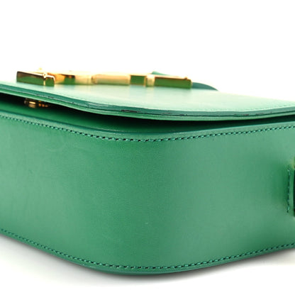 Saint Laurent Smooth Calfskin Small Monogram Université Shoulder Bag Green 11 of 11