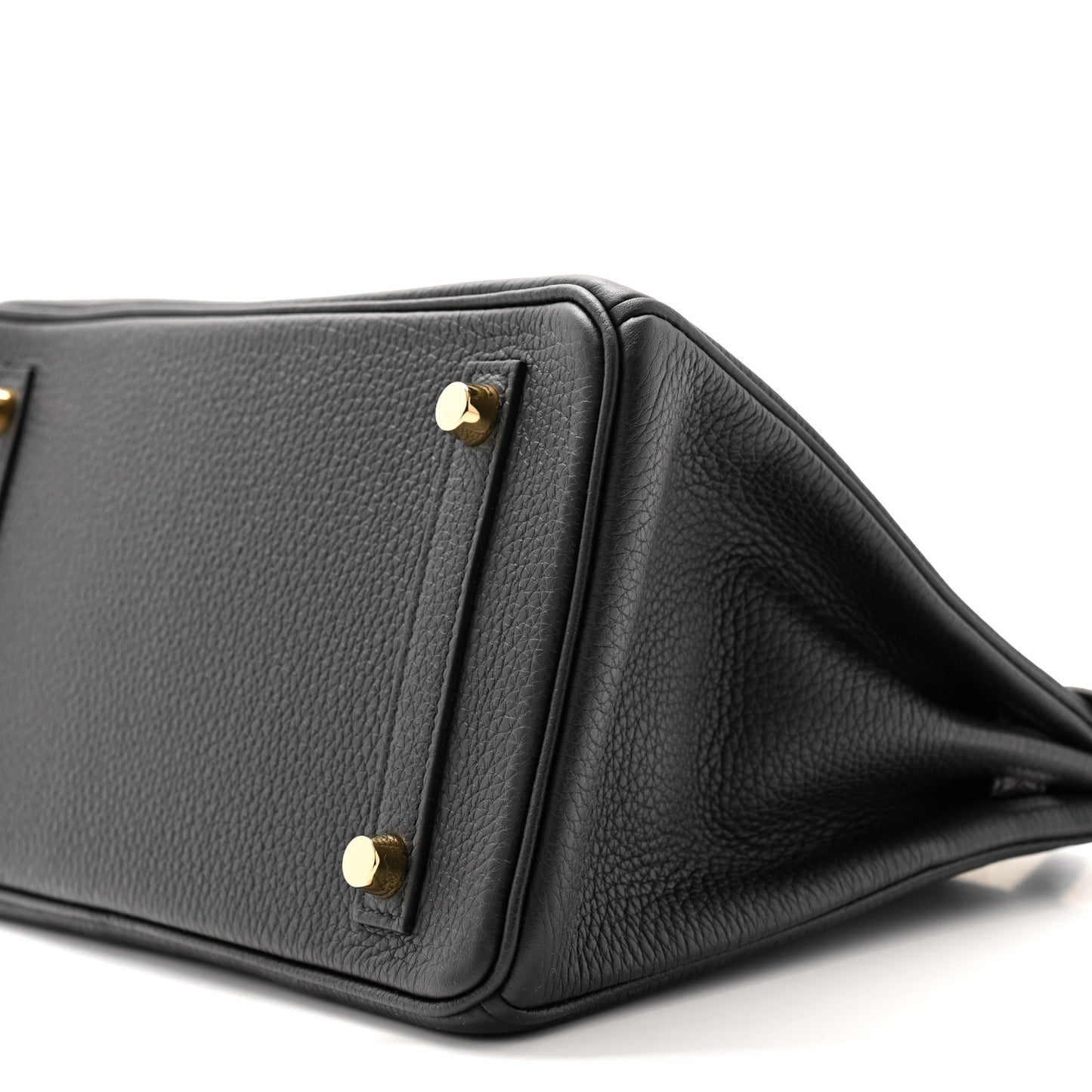 Togo Matte Alligator Birkin Touch 25 Black